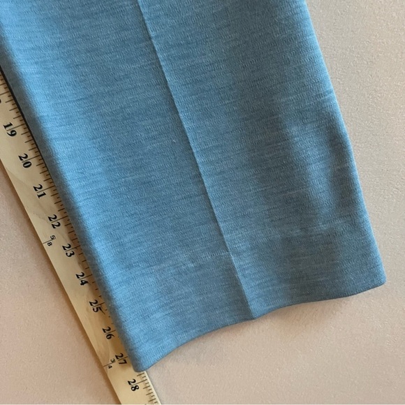 Glenayr Kitten Blue Wool Blend Straight Leg Pants Size 10 - Picture 12 of 12